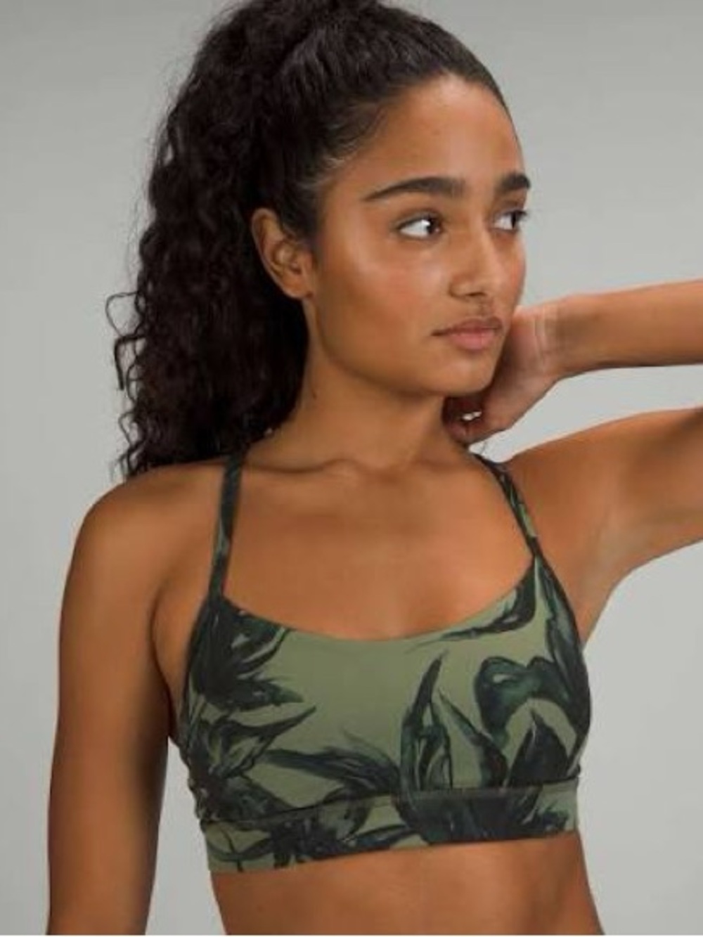 Lululemon Botanical Bloom Flow Y Nulu Bra Size 6